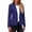 *Dark Blue, variant on ClodeEU Women's Open Front Long Sleeve Blazer, Lightweight Work Office Jacket Black,Women's Plus L