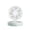 A002- Green, variant on Portable Mini Fan with Makeup Mirror, Rechargeable Pink, 1 Pack Portable Cooling Fan for Travel Makeup Outdoor On-the-Go Personal Cooling for Women Daily Use Summer Handheld Cooling Device