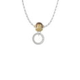 thumbnail image 2 of Delight Jewelry Silvertone Rescue Mom Infinity Ring Mia Monkey Charm Necklace, 2 of 4