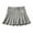 Grey, variant on Girls' Pleated Athletic Skort with Built-In Shorts, Flared Tennis Skirt for Sports, School, Active Play, Prevents Wardrobe Malfunctions During Running, Yoga, and Daily Movement - Black