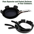 thumbnail image 4 of Protección de sartenes, protector de sartenes 4PCS, resistencia al calor, protección antideslizante para apilar sartenes, ollas y tazones Adepaton WMXL-308-1, 4 of 5