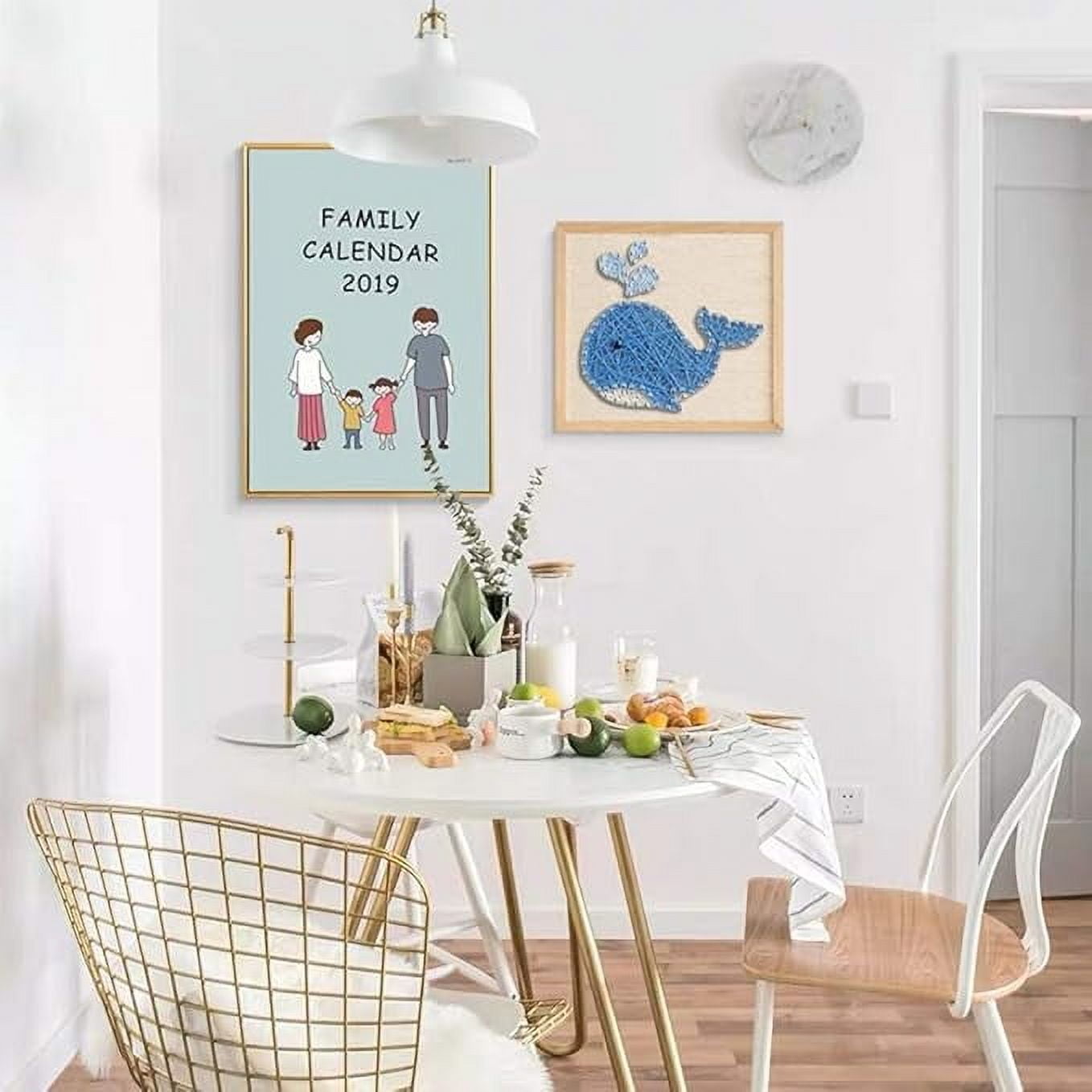 DIY Whale String Arts & Crafts for Boys Girls Ages 8-12+, Adult Crafts Kit Home Wall Decorations, Creative Art Activity Gift Toys for Ages8 9 10 11 12+