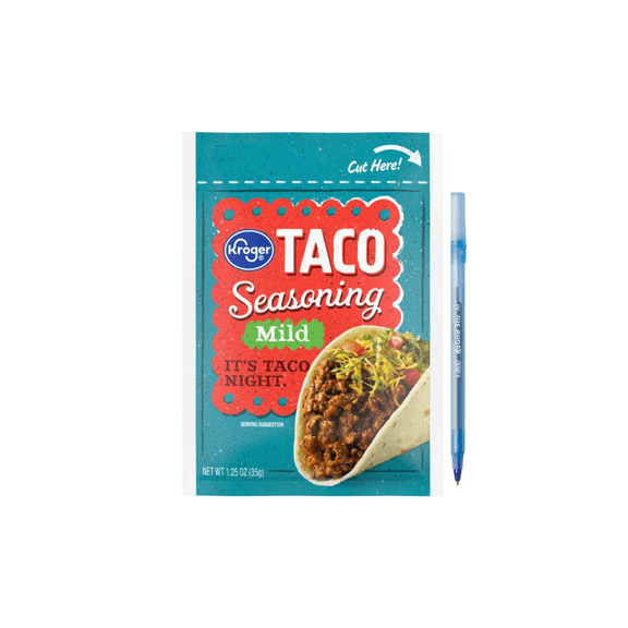 KR Mild Taco Seasoning 1.25 oz