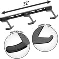 thumbnail image 3 of Koova Wall Mount Bike Rack | Steel Bike Mount Wall | Adjustable Bike Hangers for Garage | Easy Mount Bike Rack Garage | Garage Bike Rack Wall Mount | Wall Bike Rack for Garage | Bike Holder | USA Made, 3 of 6