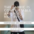 thumbnail image 3 of Camiseta de mujer de manga corta, cuello redondo, color sólido, camiseta informal, blanco, XXL Inevent AP001185-28B, 3 of 7
