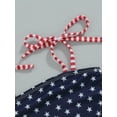 thumbnail image 5 of Bagilaanoe 4th of July Toddler Baby Girl One-Piece Swimsuit Star Print Sleeveless Swimwear 6M 12M 18M 24M 3T 4T Kids Summer Bathing Suit Independence Day Clothes, 5 of 8