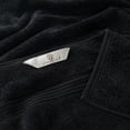 thumbnail image 5 of Superior Egyptian Cotton Absorbent Black Bath Towel Set of 4, 5 of 13