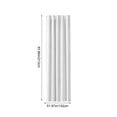 thumbnail image 3 of YiJuHui Blackout Curtains for Bedroom - Thermal Insulated Room Darkening Window Drapes with Rod Pocket, Noise Reducing Polyester Drapery Panels for Living Room and Home Office, 3 of 6