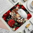 thumbnail image 2 of Leopard Printed Square Mouse Pad, 8.3x9.8 Inch Non-Slip Rubber Bottom Gaming Mouse Pad for Office Use, 2 of 6