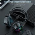 thumbnail image 2 of Onikuma USB impermeable auricular auricular auricular auricular auricular auricular auricular auriculares para laptop reducción de ruido Auricular Desktop PC Accesorios x15 Inevent EL005817-01B, 2 of 6