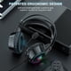 thumbnail image 4 of Matsuzay Auriculares USB impermeables con cable, auriculares ajustables para juegos en casa, auriculares con reducción de ruido para ordenador Cables de audio/vídeo Negro X15, 4 of 8