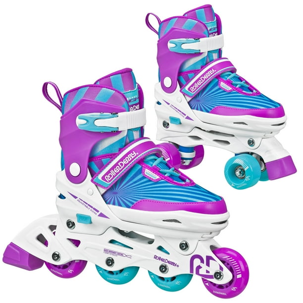 Roller Derby Girls 2in1 Roller/Inline Skates