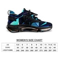 thumbnail image 2 of 2024 Geometric Lattice Women Or Men Lace Up Flat Sneakers Female Mesh Walking Footwear, 2 of 8