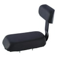 thumbnail image 2 of Cojín para asiento trasero de bicicleta, asiento trasero de bicicleta con respaldo, práctico reemplazo directo Negro, 2 of 8