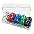 thumbnail image 3 of Trademark Poker Clear Acrylic Chip Tray and Cover, Set of 10, 3 of 4