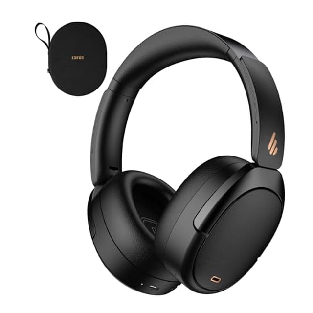 Edifier WH950NB Auriculares con Cancelación Activa de Ruido, Bluetooth 5.3 Inalámbrico LDAC Audio de Alta Resolución, 55 Horas de Reproducción, Emparejamiento Rápido de Google para Android, Conexión d