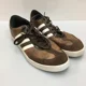 thumbnail image 2 of Ad-id-as Adicross V Spikeless Shoes 13 Mens Brown Leather Athletic Sneakers F33393, 2 of 6