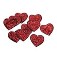 thumbnail image 1 of Parche de corazón, 10 parches de corazón rojo, parches personalizados para ropa, rendimiento probado Jadeshay A, 1 of 8