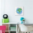 thumbnail image 2 of Inspirational Change the World Quote Earth Kids Words Art for Kids Gallery-Wrapped Canvas Print Wall Art, 17x17, 2 of 6