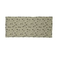thumbnail image 2 of Vine Neck Gaiter, Monochrome Tender Grapes, Unisex, Khaki and Black, by Ambesonne, 2 of 3