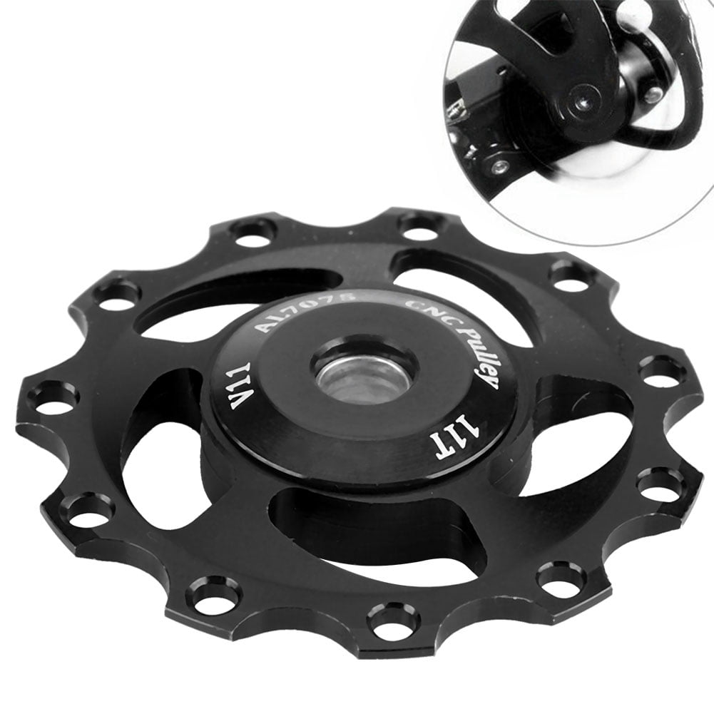 Bike Derailleur Pulley, 11T Lightweight Guide Wheel Rear Derailleur Pulley, Mountain Bike For