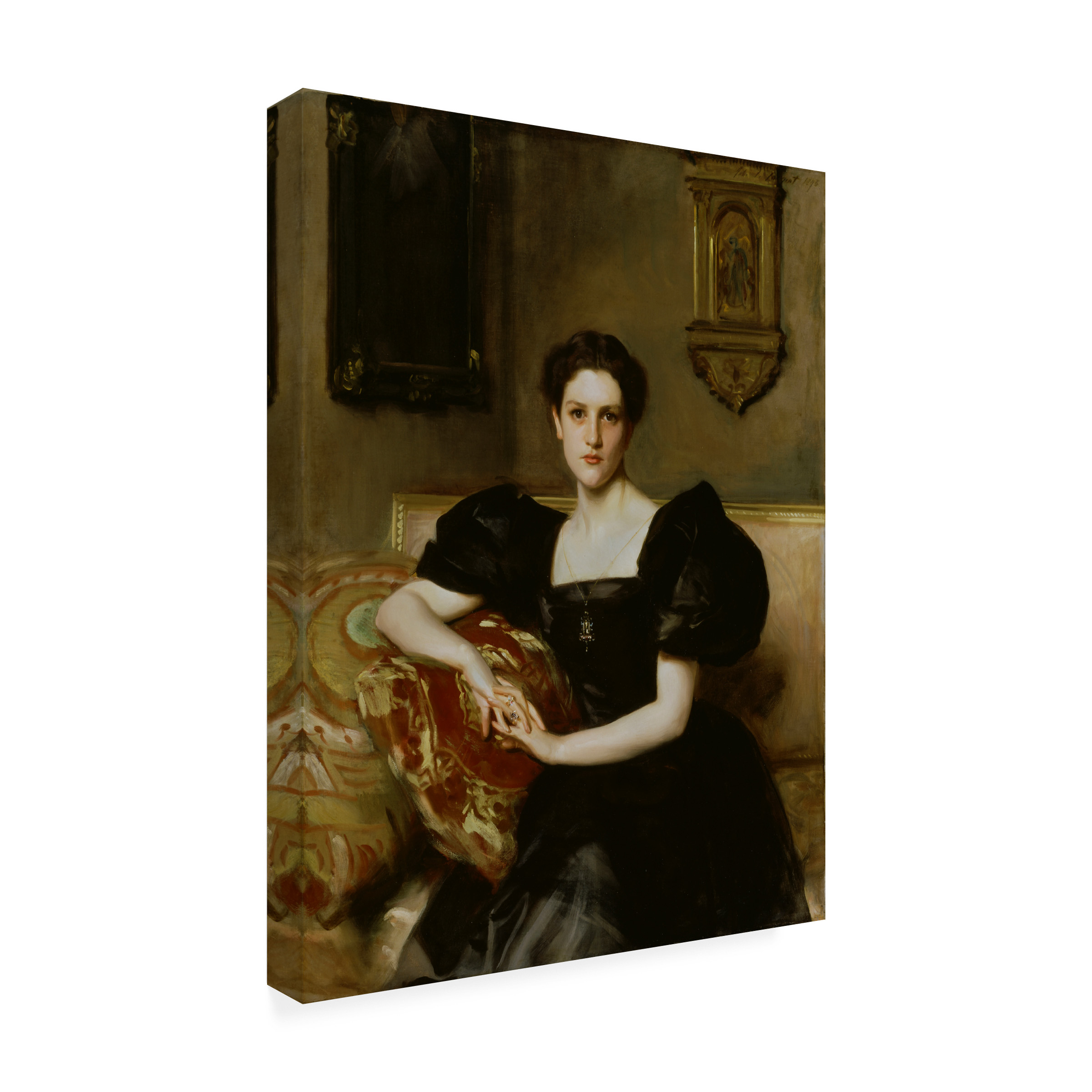 John Singer Sargent 'Elizabeth Winthrop Chanler' Canvas Art