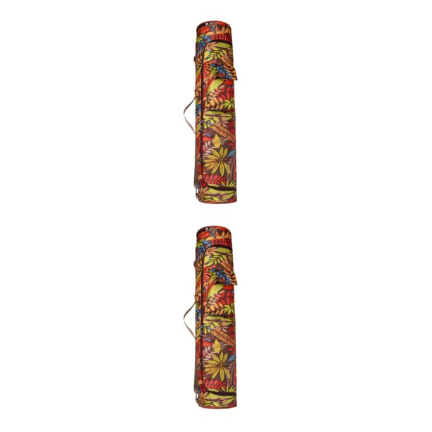 Mochila de Yoga Toystoory Conveniente y Duradera Estilo de Vida Activo Bolsa de Esterilla de Yoga Verde