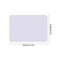 thumbnail image 2 of Double-sided magnetic whiteboard memo board for home and office with writable surfaces and strong magnet layer, perfect for notes, photos, memoranda and daily planning, 2 of 6