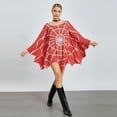 thumbnail image 3 of Gupgi Cape Toile d'Araignée d'Halloween pour Femmes Poncho Cape Toile d'Araignée Noire, 3 of 9