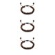 thumbnail image 2 of Minnieouse Elegante de cuentas de piedras preciosas naturales, regalo para mujeres y hombres, para mujeres, para hombres, ojo de tigre Type1 NO1, 2 of 6
