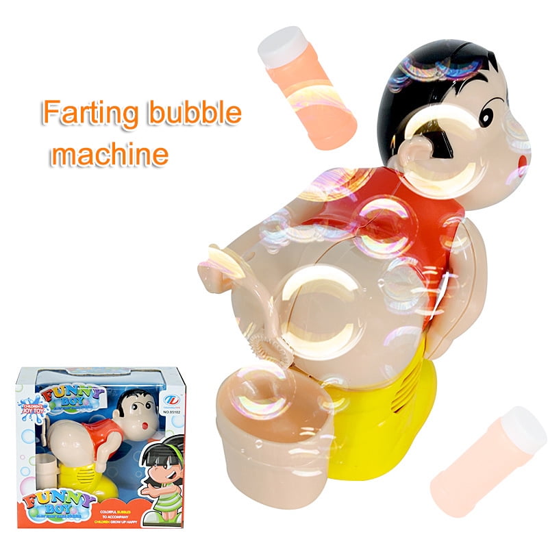 Funny Automatic Fart Bubble Blower-Bubble Maker Toy Stick Blower Machine Gift 
