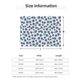 thumbnail image 2 of Throw Blanket for Couch, cute Blueberry Print Super Soft Fuzzy Comfy Warm Throw Blanket, Cuteness Lightweight Cozy Plush Flannel Blanket & Throws for Sofa and Bed All Season, 2 of 5