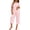 B-Pink Dot, variant on Womens Pajama Sets Short Sleeve Button Down Tops and Capri Pants 2 Piece Outfit Soft Pjs Sleepwear Loungewear with Pockets
