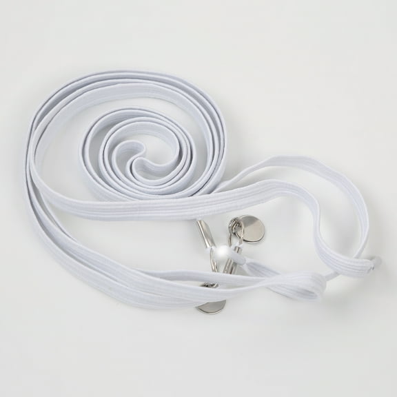 FONDOTIN Elastic Shoelaces White for Sneakers Easy Slip-on