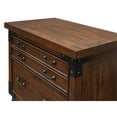 thumbnail image 2 of Rustic Wood Lateral File With Legal/Letter File Drawer Fully Assembled Brown, 2 of 9