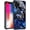 Blue Sky Flower Moon Butterfly, variant on Case Compatible with iPhone 13 Pro Max, Cases for Women Girl, Shockproof Anti-Scratch Cover, Wood Grain American Flag Alligator