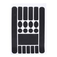 thumbnail image 1 of Carbon Fibre Chainstay & Frame Protector Set for Bike Cycle MTB BMX V3 (Black), 1 of 7