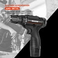 thumbnail image 4 of Taladro eléctrico de doble velocidad Taladro de mano inalámbrico Destornillador recargable Ndcxsfigh nuevos, 4 of 8