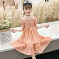 thumbnail image 2 of MEZZALL Kids Dress For Girls Summer New Styles 3 14 Years Old Dress For Little Girls Fashionable Party Outfits 3-4 Stylish Baby Wear, 2 of 9