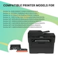 thumbnail image 2 of AAZTECH 4-Pack Compatible Toner Cartridge TN-580 & Drum Unit DR-520 for Brother HL-5250DN HL-5380DN MFC-8660DN MFC-8880DN DCP-8080DN Printer (3*Black Toner Cartridge,1*Drum), 2 of 10