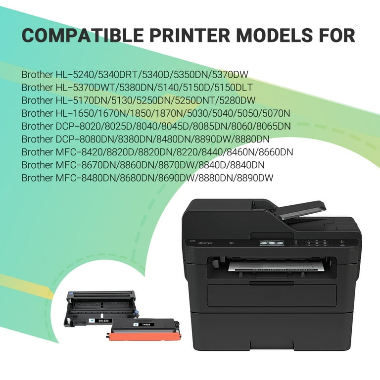 How To Solve Brother MFC-L2710DW Printer, Replace Toner, Toner Low, Toner  End