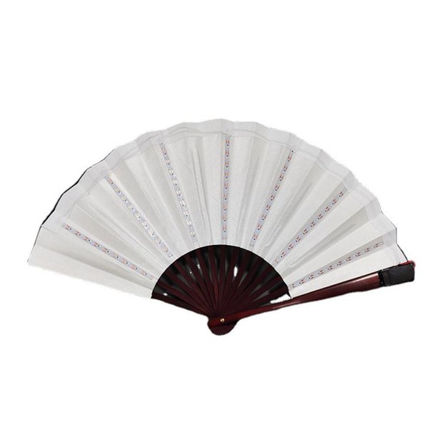 Ventilador LED plegable EZLIFE brillante con luces para baile espectáculo nocturno festival de Halloween y Navidad O1T2