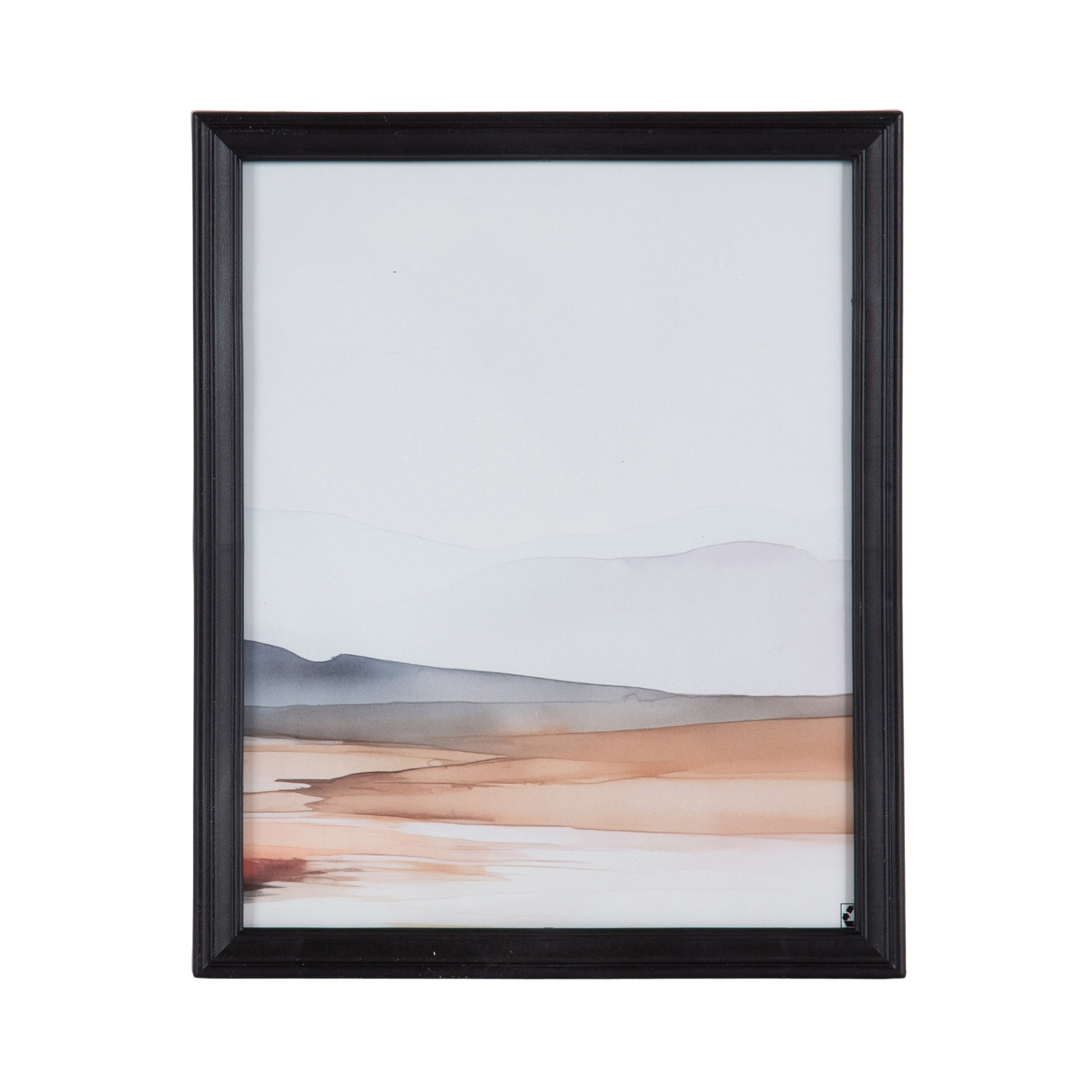 (2 pack) DesignOvation 8x10 Casual Black Decorative Tabletop Picture Frame