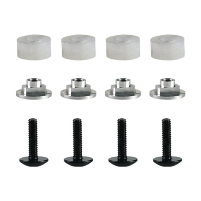 Kit de accesorios para visera de Hockey, piezas de repuesto profesionales, fáciles de instalar, accesorios de visera resistentes, tornillos M4 de alto