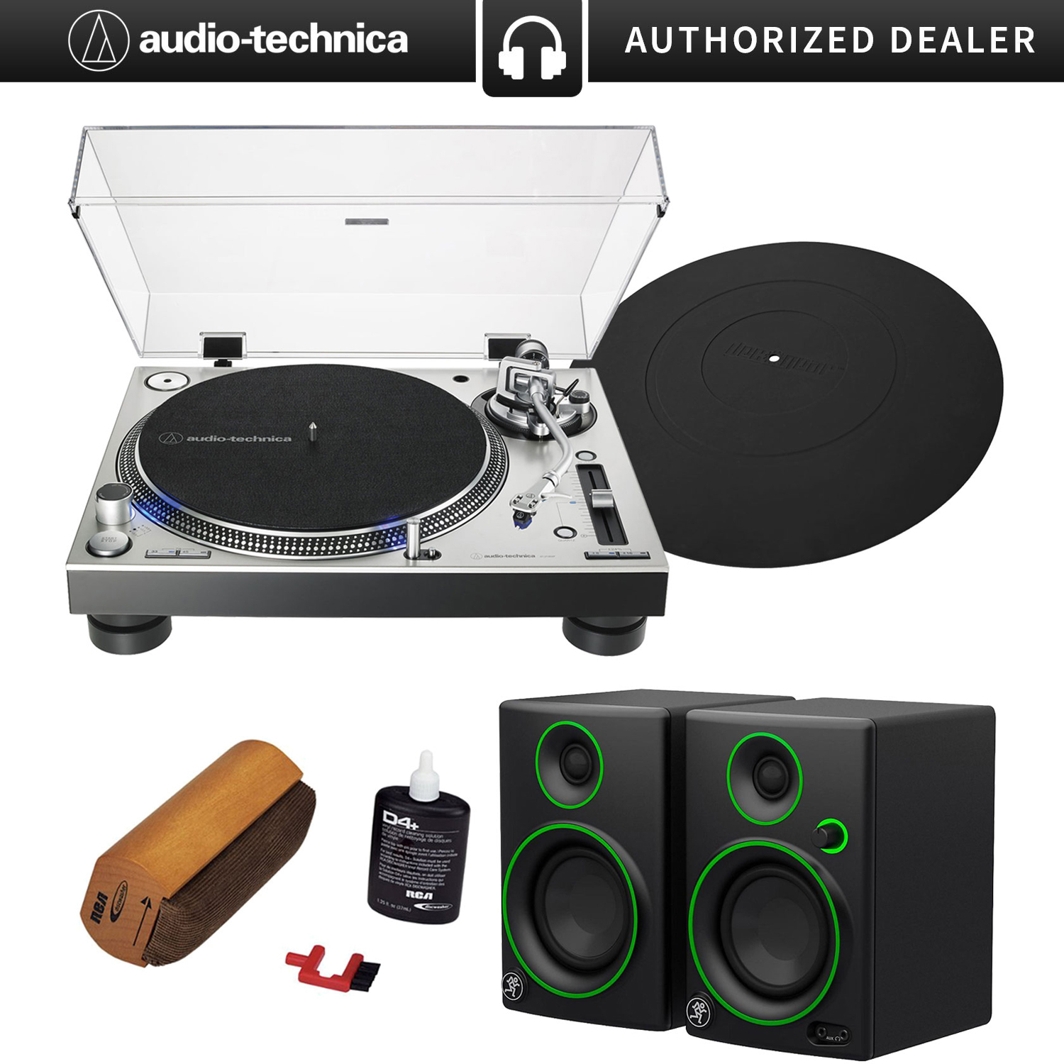 AudioTechnica ATLP140XP DirectDrive Professional DJ Turntable with
