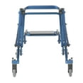 thumbnail image 3 of Inspired by Drive Nimbo 2G Lightweight Posterior Walker with Seat, Medium, Knight Blue, 3 of 6