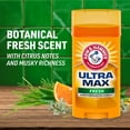 thumbnail image 3 of ARM & HAMMER ULTRA MAX Deodorant- Fresh-  Solid Wide Stick - 2.6oz, 3 of 12