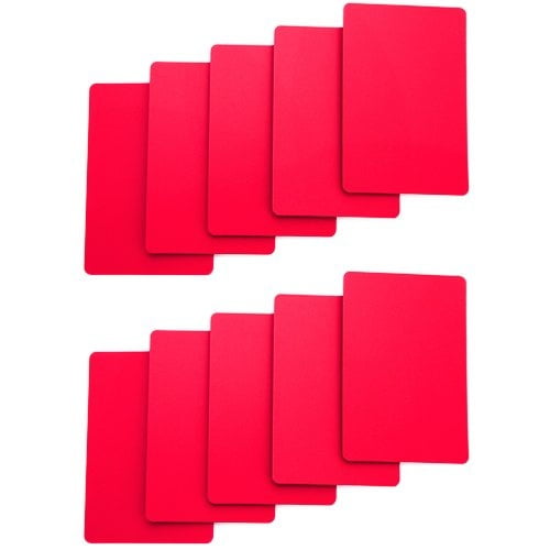Brybelly Bridge Size Cut Cards 10-pack Plastic Smooth Dealing 2.5" x 3.5" 