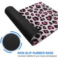 thumbnail image 6 of Long Mouse Pads for Desk,Pink and Black Of Leopard Print Desk Mats on Top Of Desks, Desk Mouse Pad Extra Large with 3mm Non-Slip Base and Stitched Edge for Gaming,Office,Work,Home 47.3"x23.6", 6 of 6