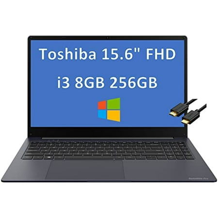 2022 Latest Toshiba Dynabook Satellite Pro C50-H 15.6" FHD Business Laptop (10th Gen Intel Core i3-1005G1(Beat i5-8250U), 8GB RAM, 256GB SSD) Webcam, Type-C, Windows 10 Pro (used)